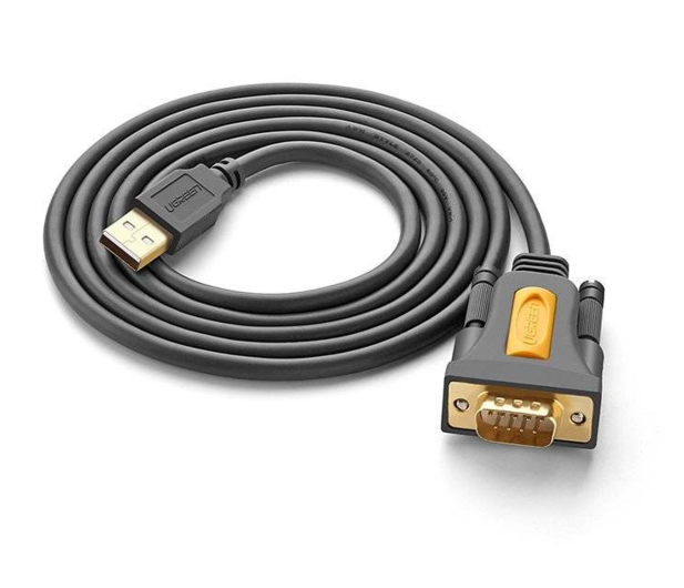 UGREEN Kabel USB do DB9 RS-232 CR104 2m czarny - 1489114 - zdjęcie 3